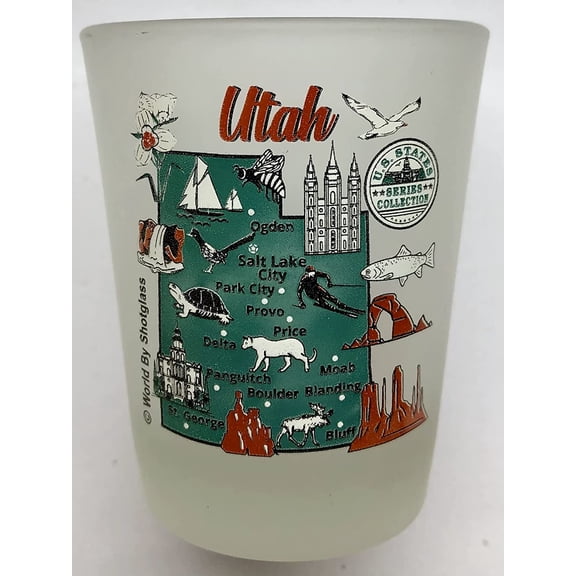 Utah US States Series Collection Shot Glass