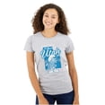 thumbnail image 1 of Utah UT Mountains Hiking Trip Smurfs Women's T Shirt Ladies Tee Brisco Brands S, 1 of 2