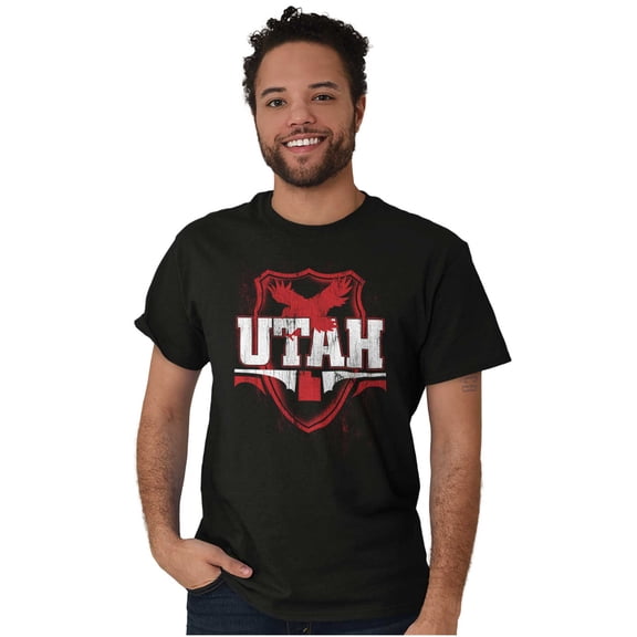 Utah UT Pride Gameday Spirit Cool Plus Size Crewneck Graphic Tee Shirt Brisco Brands 2X