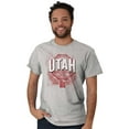 thumbnail image 1 of Utah UT Student Campus Pride Seal Men's Graphic T Shirt Tees Brisco Brands S, 1 of 4