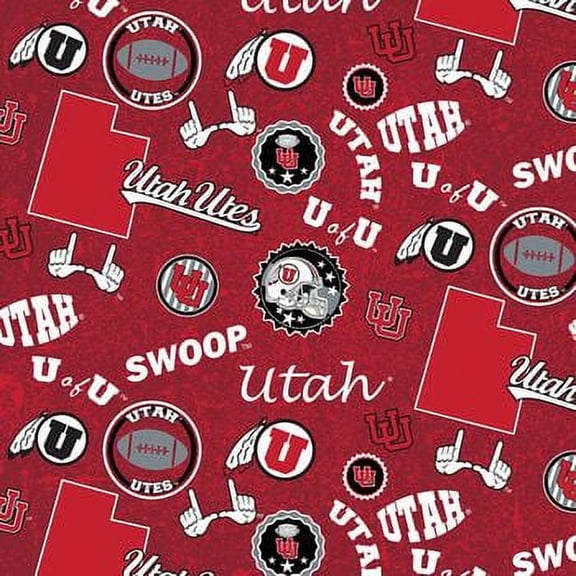 Utah Ut-1208 Home State 100% Quilting Cotton, By The Yard
