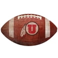 thumbnail image 1 of Utah Utes 12'' Football Sign, 1 of 1