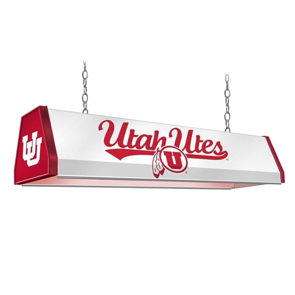 Utah Utes 38.5'' x 10.75'' Pool Table Light