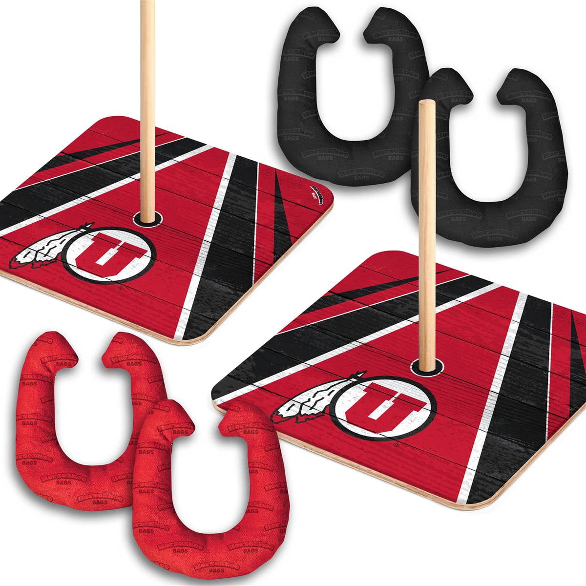 YouTheFan NCAA Utah Utes HorseShoe Bags