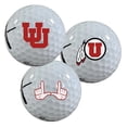 thumbnail image 1 of Utah Utes Logo Edition Officially Licensed NCAA Taylormade Distance+ Golf Balls 12-Pack (Dozen), 1 of 7