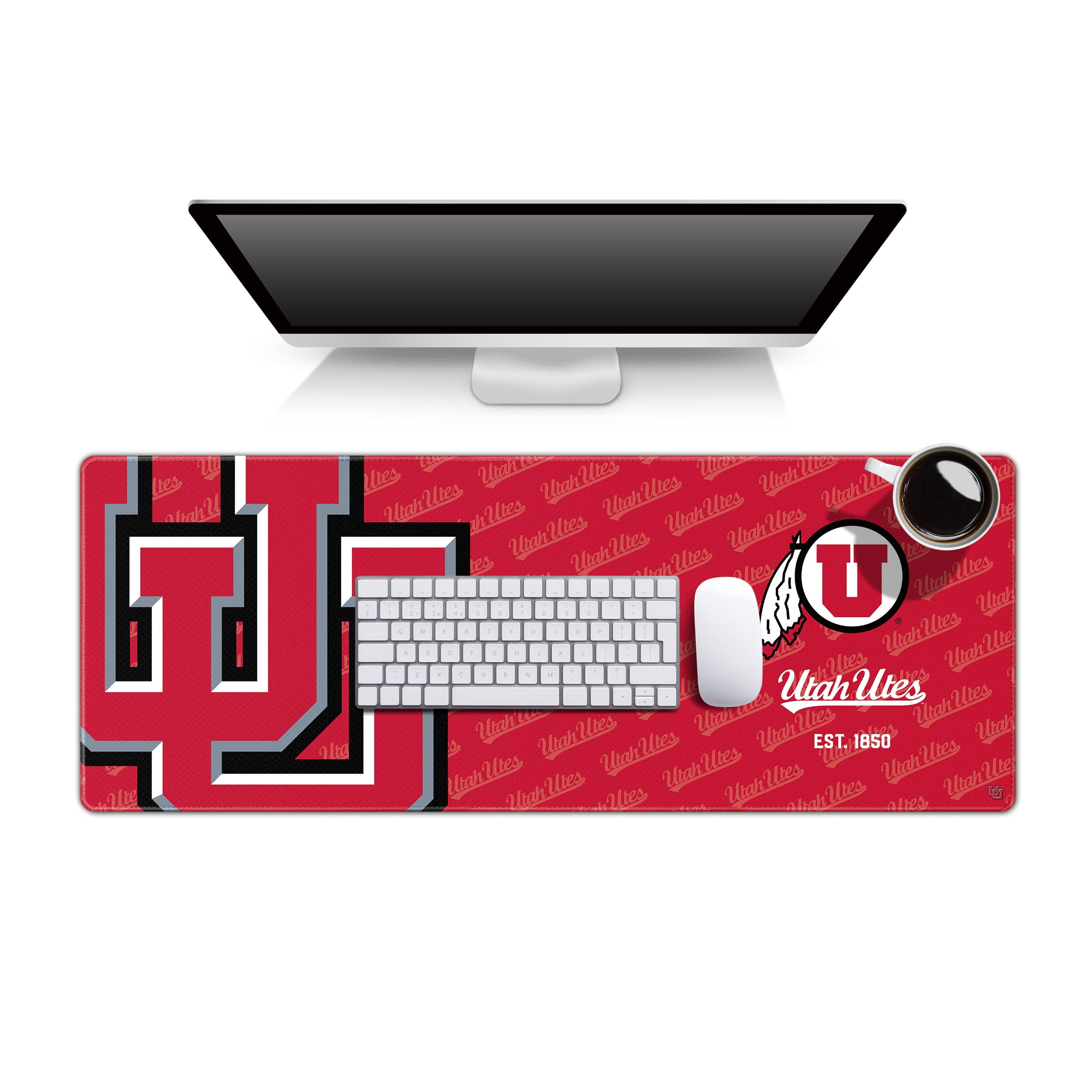 Utah Utes Logo Series Desk Pad SMU