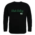 thumbnail image 1 of Utah Valley University Mens Script Crewneck T-Shirt, Black - Large, 1 of 1