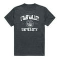thumbnail image 1 of Utah Valley University Seal T-Shirt, Heather Charcoal - 2XL, 1 of 1