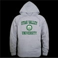 thumbnail image 1 of Utah Valley University Wolverines Seal Hoodie, Heather Grey - 2XL, 1 of 1