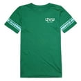 thumbnail image 1 of Utah Valley University Women Practice Football Short Sleeve T-Shirt, Kelly - Large, 1 of 1