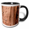 thumbnail image 1 of 3drose, Utah, Zion National Park, Climber, Weeping Rock - Us45 Rbr0001 - Rick A. Brown, 11oz Two-tone Black Mug, 1 of 6