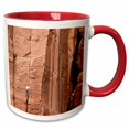 thumbnail image 1 of 3drose, Utah, Zion National Park, Climber, Weeping Rock - Us45 Rbr0001 - Rick A. Brown, 11oz Two-tone Red Mug, 1 of 6