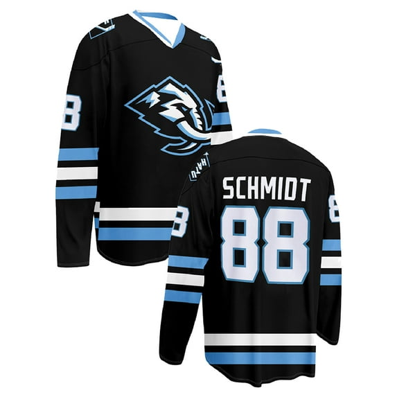 Utahs Mammoth Hockey Jersey Loose V-Neck Long Sleeve Sportwear Women Men Cosplay Player Athletic Shirts