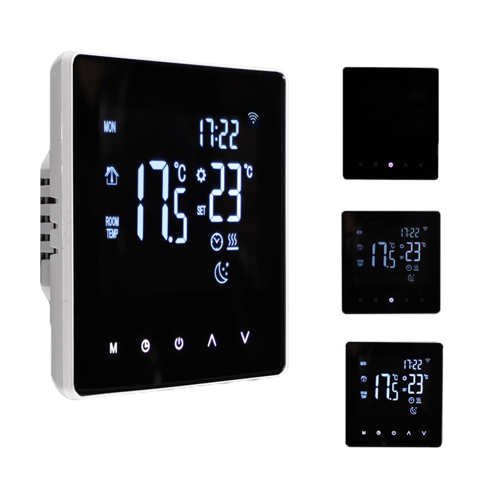 Uteam App Control WiFi Smart Thermostat for Water Heating Temperature Controller with LCD