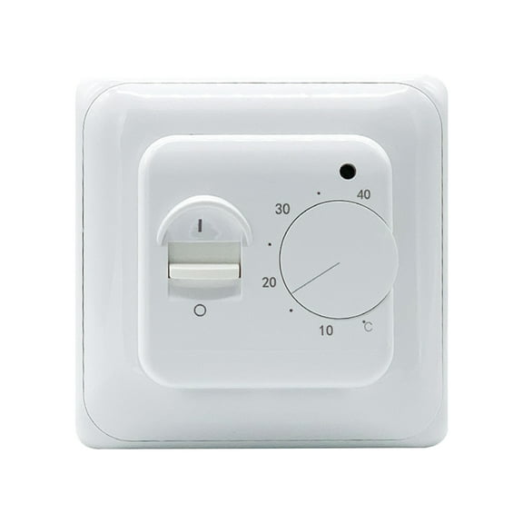 Uteam Underfloor Heating Controller 16A Electronic Floor Heating Thermostat with Limit Sensor