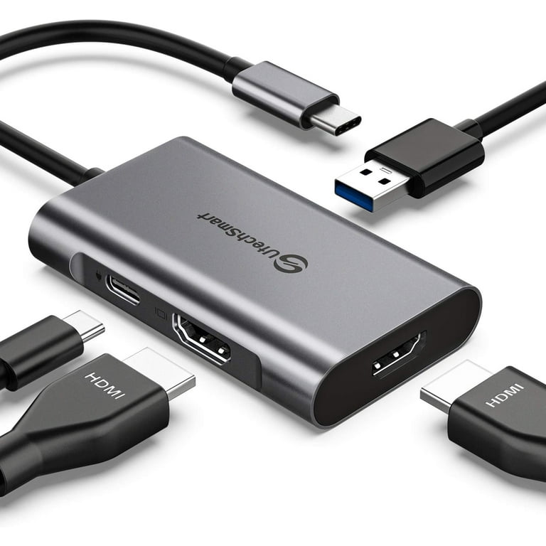 Macbook Air UtechSmart Hub USB C, Adaptador Multipuerto USB C