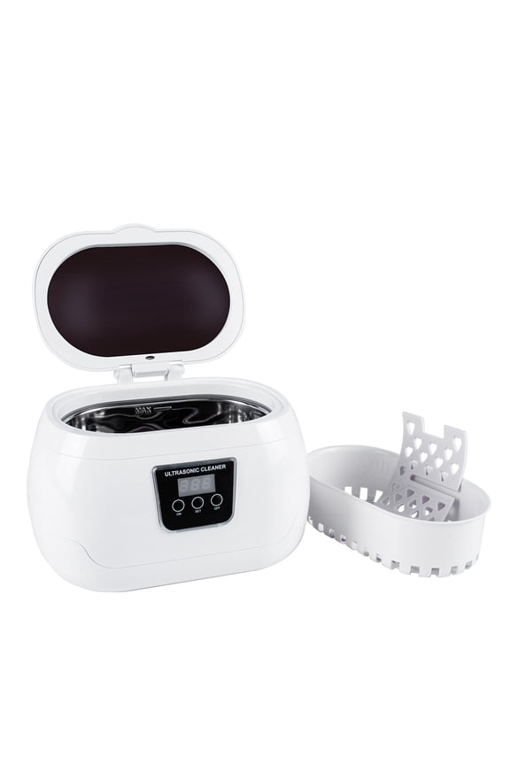 600ml Professional Ultrasonic Cleaner with Digital Timer for Jewelry, Eyeglasses, Coins
