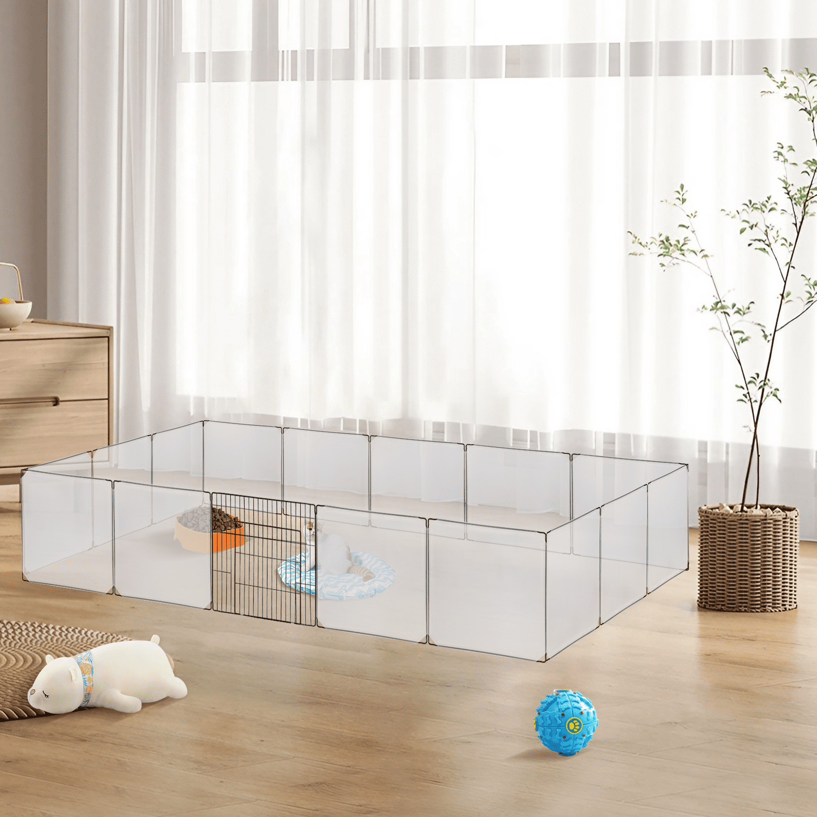 Uten Pet Playpen, Rabbit Panels, Small Animals Portable Yard Wedding ...
