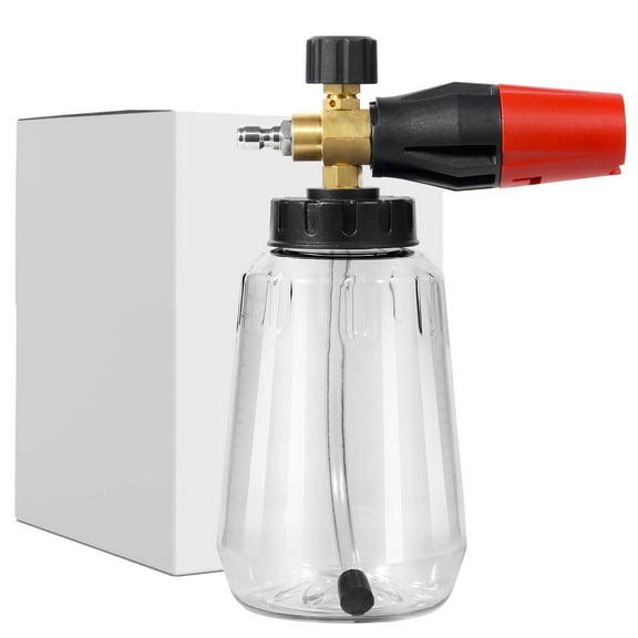 Uten Foam Cannon For Pressure Washer, Snow Foam Sprayer Lance With 1/4" Quick Connector, Jet Car Wash