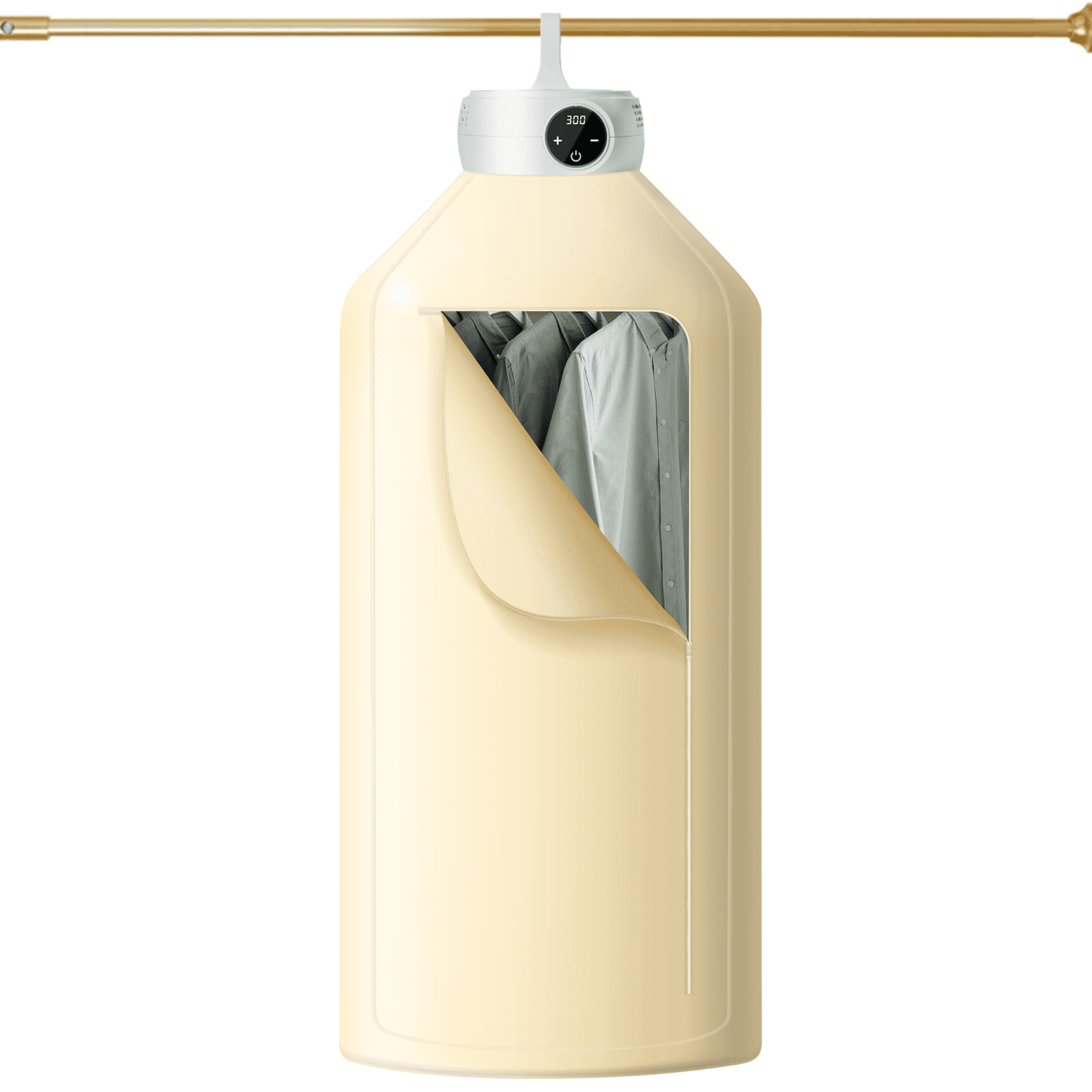 Uten Portable Hanging Electric Clothes Dryer, Compact & Ventless Folding Laundry Dryers with Timer for Apartment, RV, Travel