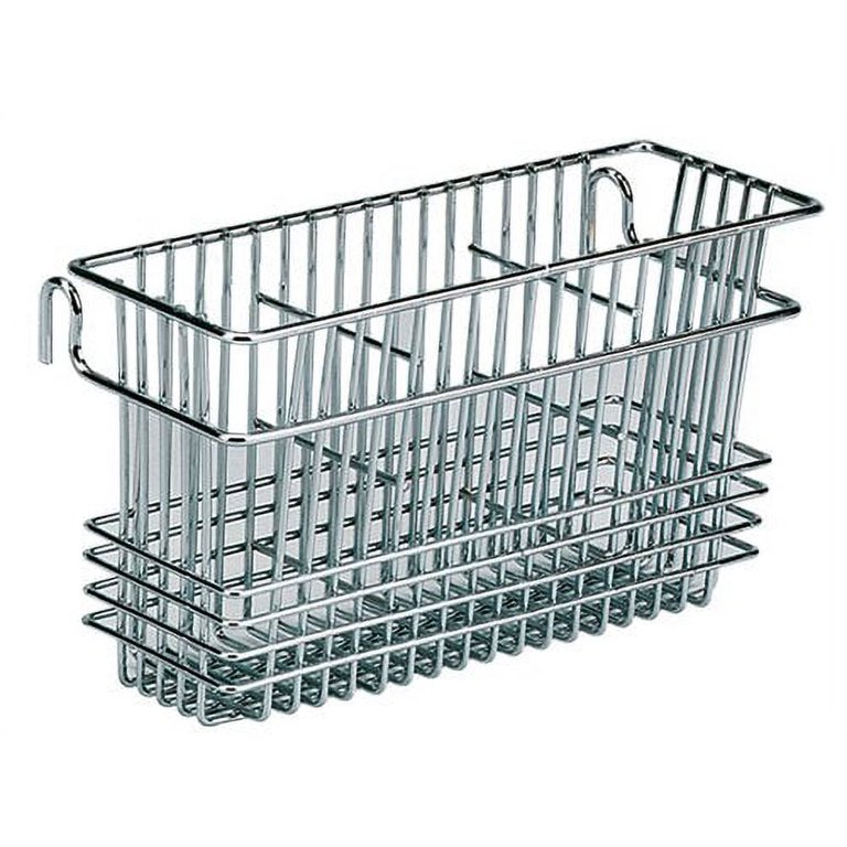 Better Houseware Utensil Drying Rack 3 Compartments Chrome