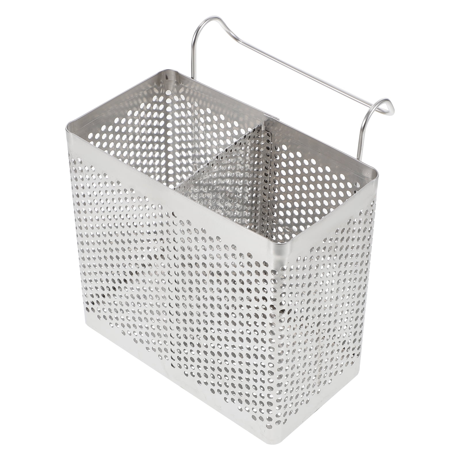 Utensil Drying Rack, Rectangular Stainless Steel Chopsticks Holder