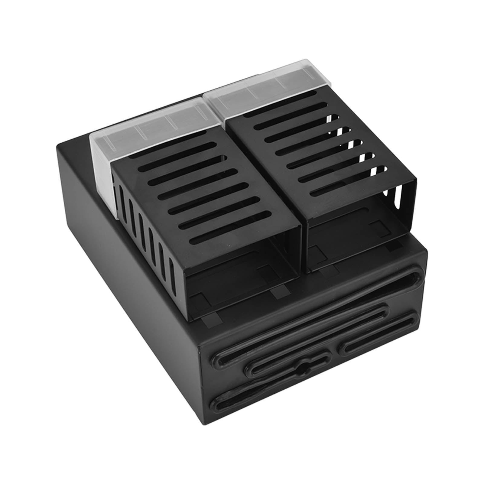 Utensil Drying Rack, Wall Mounted Black Integrated Kitchen Utensils