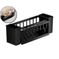 thumbnail image 1 of Utensil Holder, 3 Compartments Utensil Drying Rack, Dish Drainer for Kitchen Counter, Kitchen Utensils Holder with Towel Bar, Self-Draining Tray Design, 1 of 6