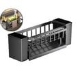 thumbnail image 1 of Utensil Holder, 3 Compartments Utensil Drying Rack, Dish Drainer for Kitchen Counter, Kitchen Utensils Holder with Towel Bar, Self-Draining Tray Design, 1 of 6