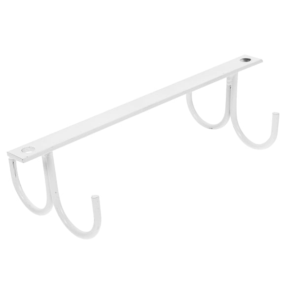 BEADCEST Rust Resistant Iron Under Cupboard Mug Holder Hanging Rack for Kitchen Cabinet