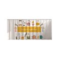 thumbnail image 1 of Utensil Printed Adhesive Cabinet Curtain, Self Stick Dustproof Drape, Decorative Cloth for Kitchen Cabinet Shield and Tableware Area Cover, 1 of 5