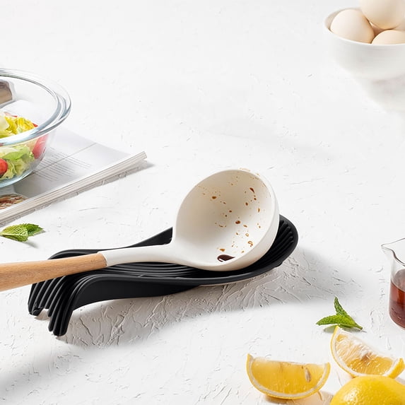 Utensil Tray, Tableware Pad Thickened Insulated Household Storage Tray For Spatula And Soup Spoon, For Kitchen Counter, Tableware Placement, Dining Room