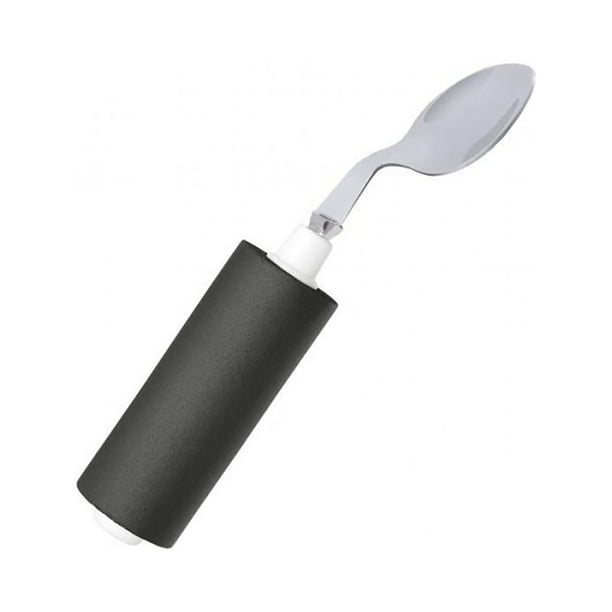 Utensil, soft handle, left, teaspoon Utensil, soft handle, left, teaspoon