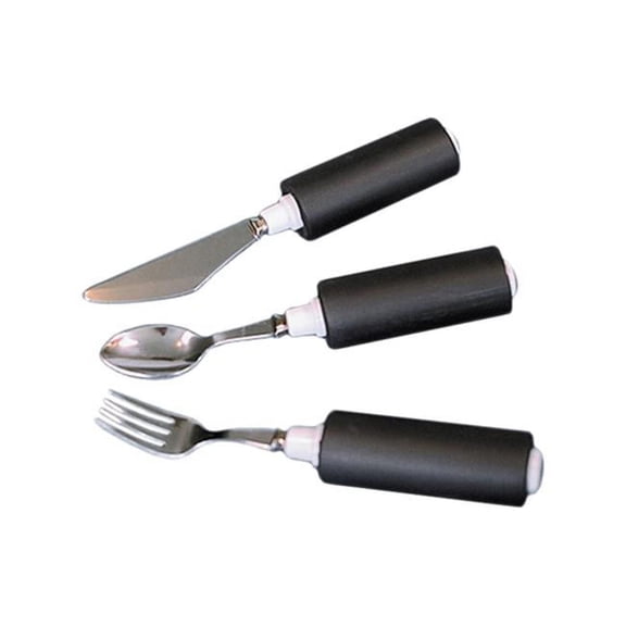 Utensil, soft handle, straight knife