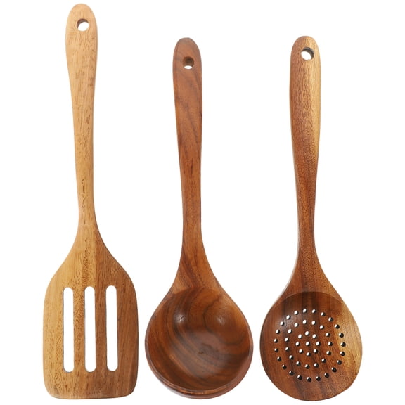 Utensils Non Stick Cooking Kitchen Assecories Stuff for Kitchen+utensils+set Wood Japanese-style