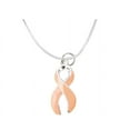 thumbnail image 1 of Uterine Cancer Ribbon Necklaces, 1 of 3