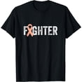thumbnail image 1 of Uterine Fighter Uterine Ribbon Awareness T-Shirt, 1 of 4