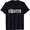 thumbnail image 1 of Uterine Fighter Uterine Ribbon Awareness T-Shirt, 1 of 4