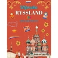 thumbnail image 1 of Utforska Ryssland - Kulturell målarbok - Kreativ design av ryska symboler: Ikoner från den ryska kulturen blandas i en f, (Hardcover), 1 of 1