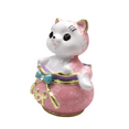 thumbnail image 1 of Utgdf Metal craft Enamel Ornament Jewelry Box Cat Trinket Holder with Crystal counter decoration bithday gift trinket box for home decoration Necklace Rings Earrings Organizer, 1 of 10