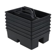 Utiao 6-Pack Plastic Cleaning Caddy Organizer, Carry Caddy with Handle