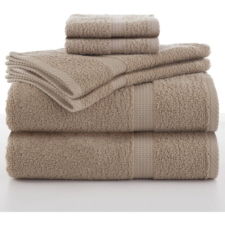 YTYC Towels,29x59 Inch Extra Large Bath Towels Set of 6 Quick Dry Super  Soft Microfiber Towels for Bathroom 2 Bath Towels 2 Hand Towels 2 Washcloth