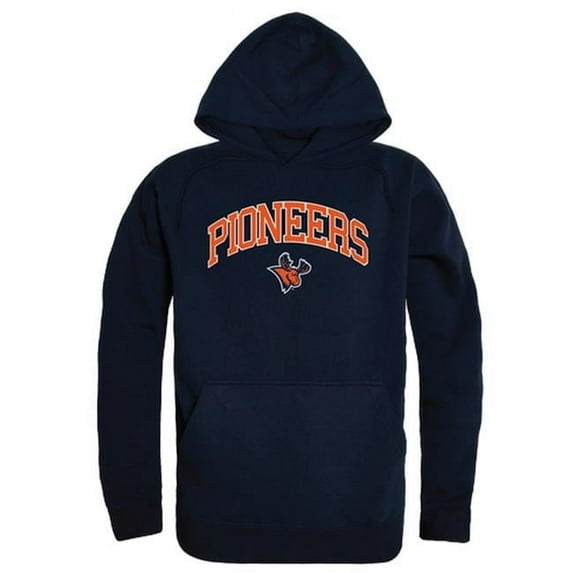 Utica College Pioneers Campus Hoodie, Navy - Large