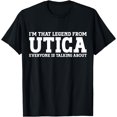 thumbnail image 1 of Utica Hometown City Design Home Roots Funny Utica T-Shirt, Unisex T-Shirt, 1 of 2