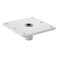 Utility Aluminum Boat Seat Base, 7 X 7Inch Boat Seat Pedestal 3/4Inch