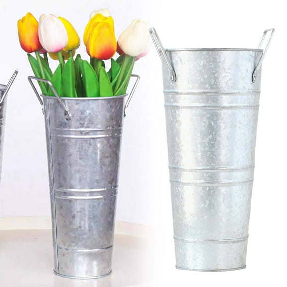 Utility Bucket – Heavy Duty Plastic Pail 5 Gallon Capacity, Reinforced Handle Ideal for Cleaning or Storage