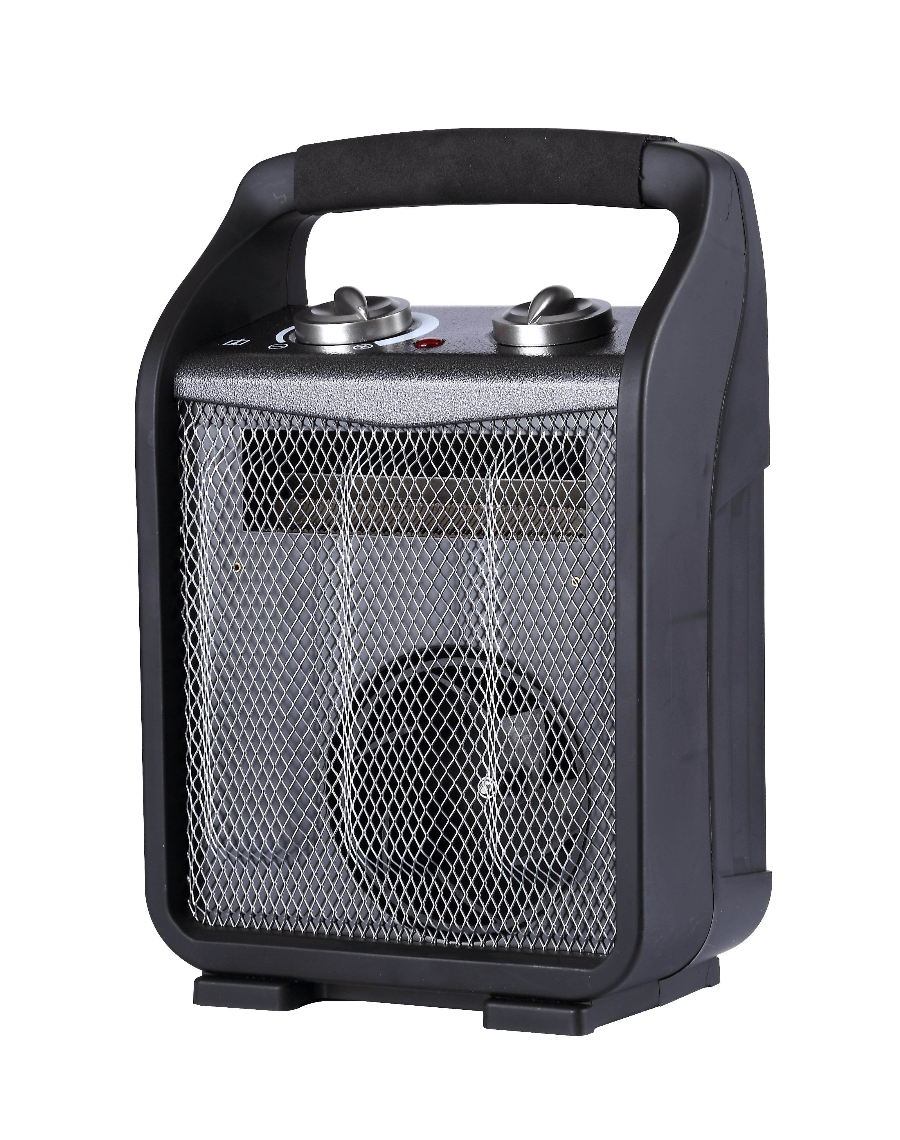 Utility Built-tough1500W Electric Fan-forced Space Heater,Indoor ,Black, DQ1709 - Walmart.com