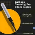 thumbnail image 1 of Utility Cleaning Brush Cleaner Kit Earbuds Cleaning Kit For Pro 1 2 3 Multi Function Cleaning Tool With Brush For Wireless Earphones Bluetooth Headphones Camera And IPhone, 1 of 9