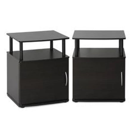 Utility Design End Table, Set Of 2