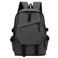 thumbnail image 1 of Utility Drawstring Buckle Backpack Multi Side Adjust Straps Lightweight Waterproof Back To School Casual Laptop Bookbag, 1 of 3